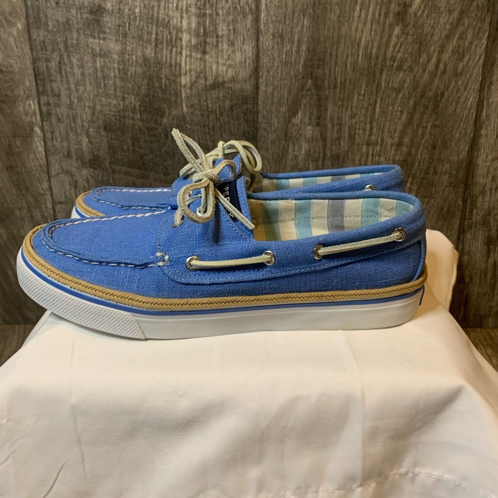 Sperry Top Sider Bahama Blue Boat Shoe Women’s 8.5